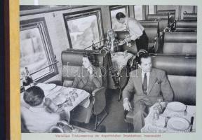 1953 Ganz Waggon- und Maschinenfabrik, katalógus. Bp., Nikex-Révai-ny. Kiadói egészvászon-mappa, réz...