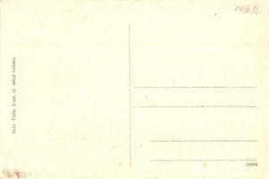 Turzófalva, Turzovka; utcakép üzletekkel, zsinagóga. Nakl. Tudik Josef / street view with shops, syn...