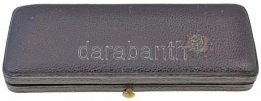 Szlovákia 1939-1945. "Háborús Győzelmi Kereszt" zománcozott kitüntetés miniatűr, kék zomán...