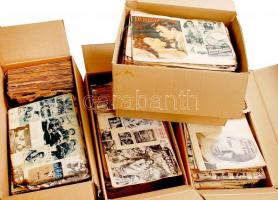 Világ-filmtörténeti gyűjtemény: filmfotók, filmplakátok, újságkivágások, fotók, szinészképek, jelene...