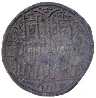 1172-1196. Rézpénz Cu "III. Béla" (3,76g) T:2
Huszár: 72., Unger I.: 114