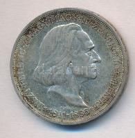 1936. 2P Ag "Liszt Ferenc" T:2 patina Adamo P7.3