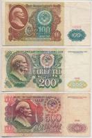 Szovjetunió 1961. 25R + 50R + 100R + 1991. 50R + 100R + 200R + 500R T:III
Soviet Union 1961. 25 Rub...