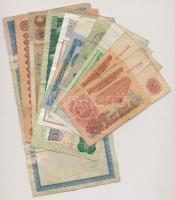 30db-os vegyes külföldi bankjegy tétel, közte Bulgária, Csehszlovákia, Jugoszlávia, Szovjetunió T:II...