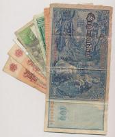 30db-os vegyes külföldi bankjegy tétel, közte Bulgária, Csehszlovákia, Jugoszlávia, Szovjetunió T:II...