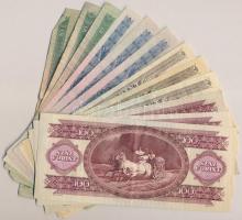 25db-os vegyes magyar forint bankjegy tétel T:II-III-