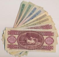 25db-os vegyes magyar forint bankjegy tétel T:II-III-