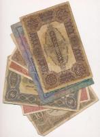 1912-1923. 12db-os magyar korona bankjegy tétel T:III,III-,IV