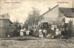 Budapest XV. Pestújhely, Széchenyi telep, Paczalay István vendéglője (EK)