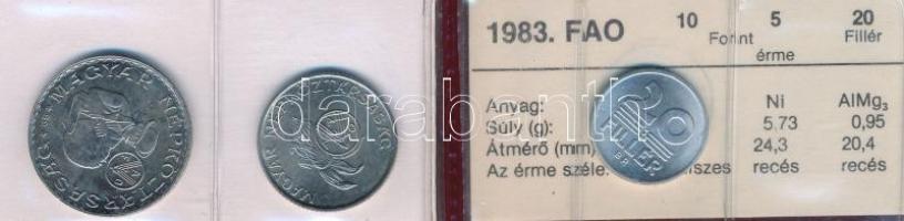 1983. 20f Al + 5Ft Ni + 10Ft Ni "FAO" sor, eredeti tokban tanúsítvánnyal T:BU
Adamo EM69,...