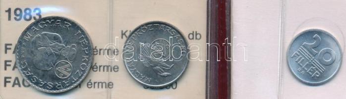 1983. 20f Al + 5Ft Ni + 10Ft Ni "FAO" sor, eredeti tokban tanúsítvánnyal T:BU
Adamo EM69,...