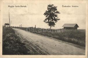Drávaszarvas, Sarvas; magyar határ / Hungarian border (EK)