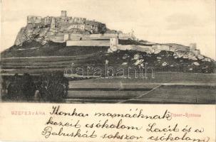 Szepesvára, Spissky Hrad, Zipser-Schloss; vár / castle