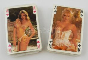 Erotikus römi kártyák, 2 csomag, bontatlan állapotban.