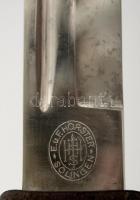 E. u. F. Horster Solingen bajonett, saját tokjában, h: 32 cm