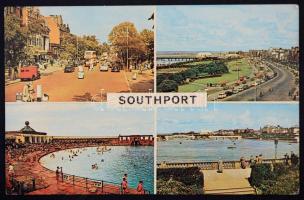 1966 Angliai labdarúgó világbajnokság játékosok aláírt képeslapja. Varga, Albert, Mátrai, Fenyvesi, ...