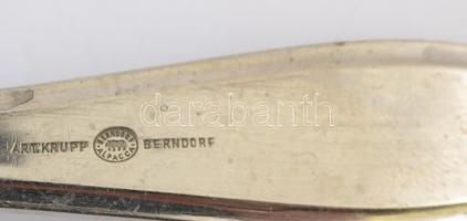 Alpakka tálaló készlet (merőkanál, húsvilla, pörköltes kanál, szószos merőkanál, tortalapát...stb), ...