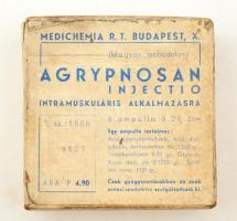 cca 1940 Medichemia RT Gyógyszeres doboz tartalommal