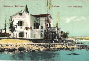 Malinska, Malinsca; Villa Paradisea