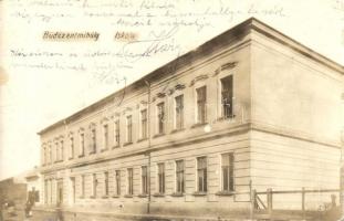 1923 Büdszentmihály, iskola, photo (EK)