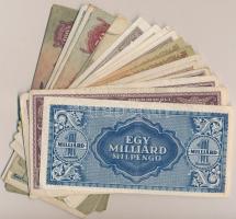 30db-os vegyes magyar pengő bankjegy tétel T:III,III-