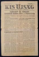 1946 Kis Újság Szálasi kivégzéséről.