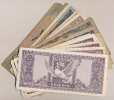 30db-os vegyes magyar pengő bankjegy tétel T:III,III-