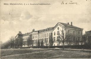 Hranice na Morave, Mährische Weisskirchen; K.u.K. Kavallerie Kadettenschule / military school (Rb)