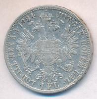 Ausztria 1884. 1Fl Ag "Ferenc József" T:2,2- ph.
Austria 1884. 1 Florin Ag "Franz Jo...