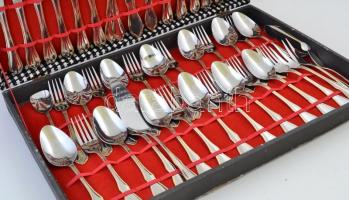 12 személyes(69 darabos) evőeszközkészlet, újszerú állapotban, eredeti dobozában