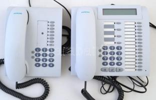 2 db Siemens telefon, egyik több funkciós, alközponthoz valók 17×22 cm, 19×24 cm