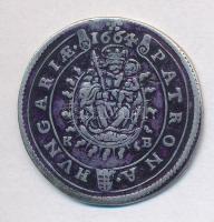 1664K-B 15kr Ag "I. Lipót" (6,31g) T:2 ü., hátlapon tintafolt
Hungary 1664K-B 15 Kreuzer ...