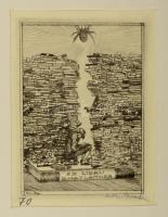 Arthur Paunzen (1890-1940): Zehn ex libris. Heinrich Saar Wien 1924. 9 db aláírt rézkarc, számozott ...