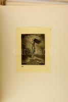 Arthur Paunzen (1890-1940): Zehn ex libris. Heinrich Saar Wien 1924. 9 db aláírt rézkarc, számozott ...