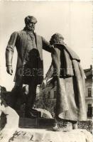 Zilah, Zalau; Wesselényi szobor, Foto Elite Péter / statue, &#039;A Wesselényi szobor újjáavatása 1942&#039; So. Stpl.