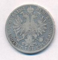 Ausztria 1861A 1Fl Ag "Ferenc József" T:3
Austria 1861A 1 Florin Ag "Franz Joseph&qu...