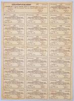 Budapest 1935. "Kores R.T. Vegyileg Kikészített Papírok és Irodacikkek Gyára Budapest" 500...