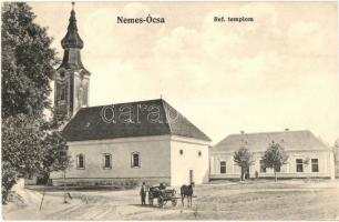 Nemesócsa, Zemianska Olca; Református templom / Calvinist church