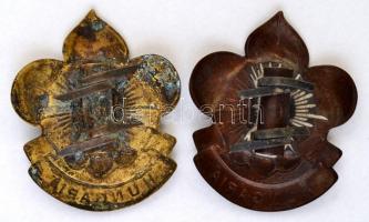 2 db cserkész sapkajelvény