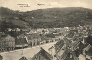 Segesvár, Schassburg, Sighisoara; Unt. Marktseite / square