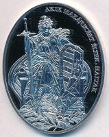 DN "Zrínyi Miklós" ezüstözött Cu emlékérem, "Akik a hazájukért éltek, haltak" so...