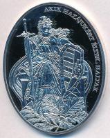 DN "Dózsa György" ezüstözött Cu emlékérem, "Akik a hazájukért éltek, haltak" sor...