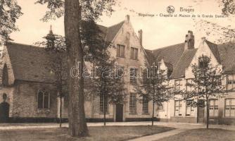 3 db RÉGI képeslap; Bruges, Kolozsvár, Torino / 3 pre-1945 postcards, bruges, Cluj, Turin