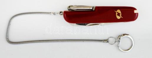 Több funkciós svájci bicska, h:9 cm