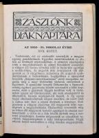cca 1907-1931 6 db zsebnaptár(A Magyarság Könyve, Az Én Újságom Naptára, Zászlónk diáknaptára, Időjó...
