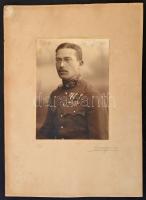 Lehár Antal, báró (1876-1962) katonatiszt, Lehár Ferenc zeneszerző öccse nagyméretű fotó, Kossak fén...