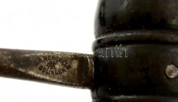 Solingen pengés, sörtés fanyelű dugóhúzó