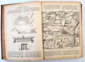 1871 Buch der Welt Illustrirtes Volksblatt, 30. évfolyam, 1-52. szám, teljes évfolyam, 828 p., átköt...