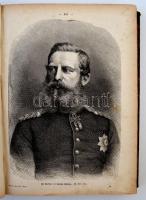 1871 Buch der Welt Illustrirtes Volksblatt, 30. évfolyam, 1-52. szám, teljes évfolyam, 828 p., átköt...