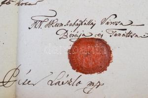 1836 Kiskunszabadszállás város szerződése helyi birtokossal vásári hely tárgyéban. A városi elöljáró...